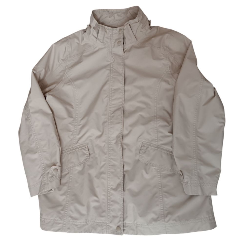 L.L.Bean Tan Lghtwt Jacket L Petite 14/16